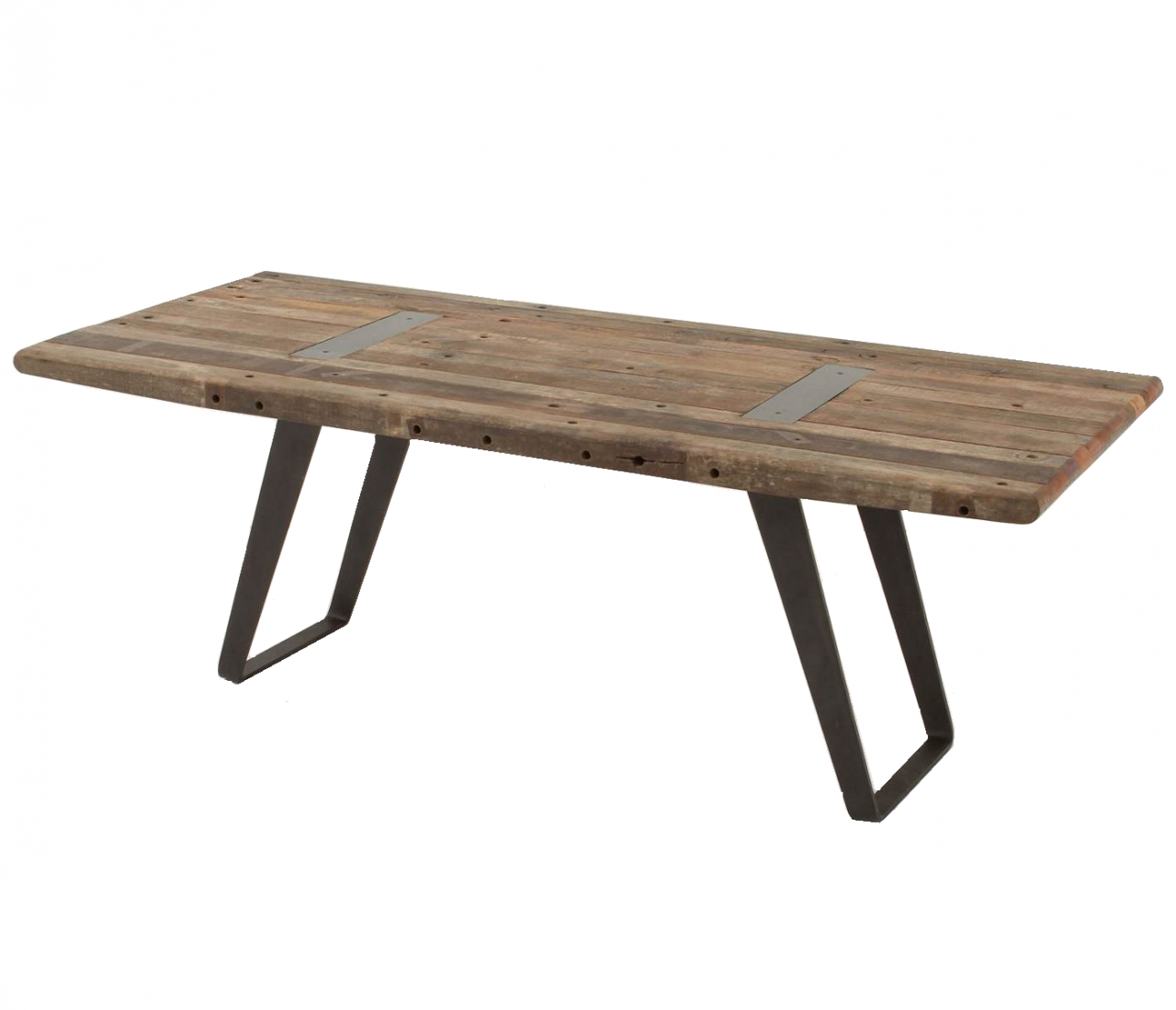 Industrial Reclaimed Wood Dining Table 85″ Zin Home Blog Industrial Reclaimed Wood Dining Table 85″ Zin Home Blog
