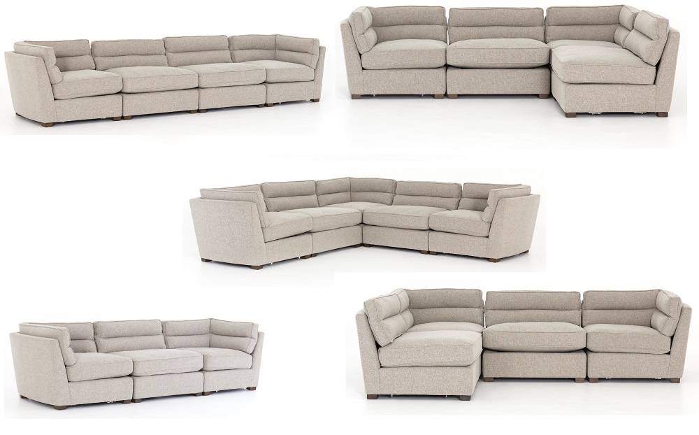 Connell Channel Back Modular Couch System