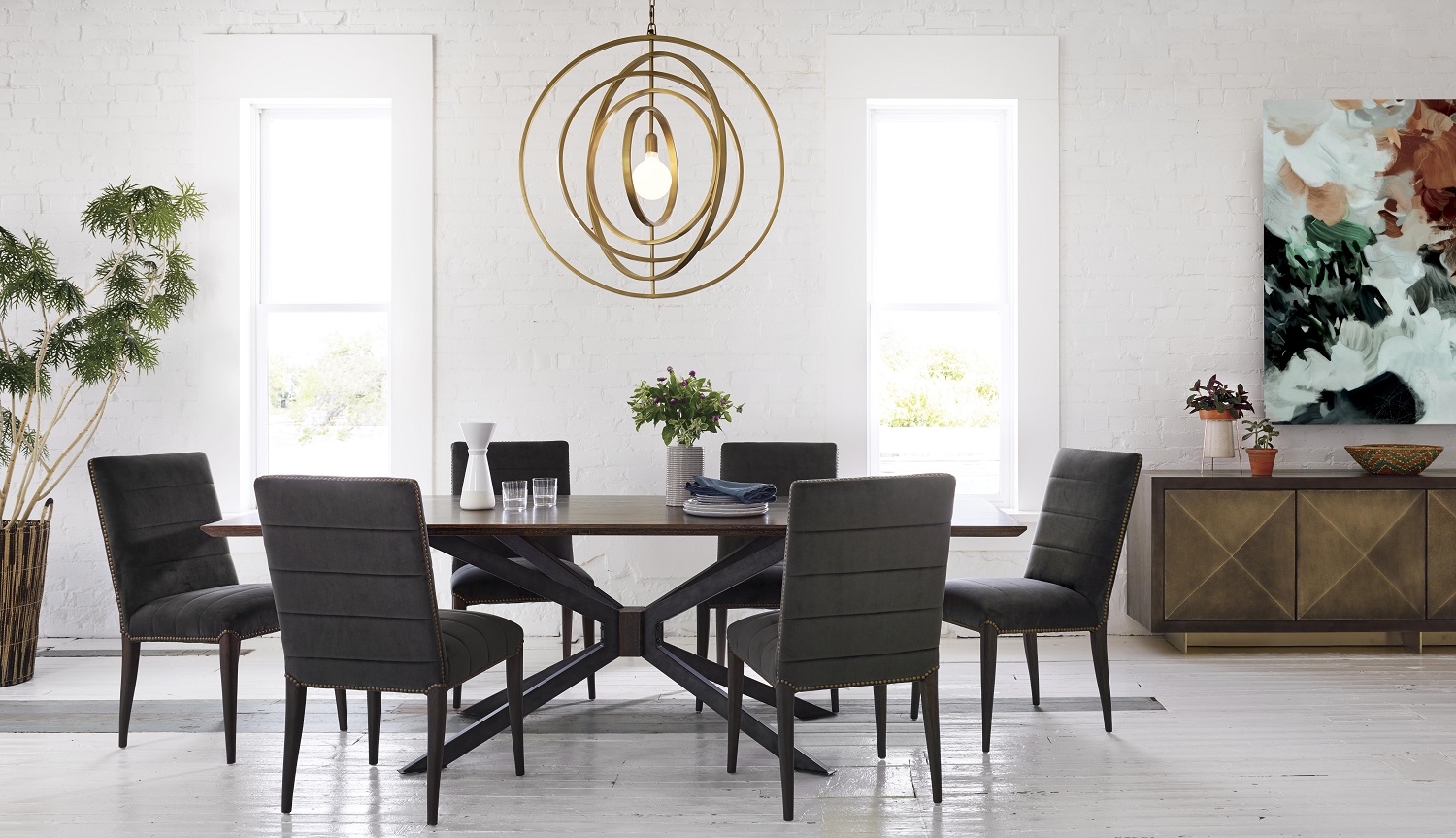 Industrial Modern Dining Room Style