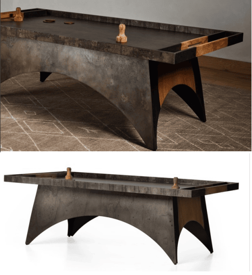 Industrial Aged Metal Table Hockey