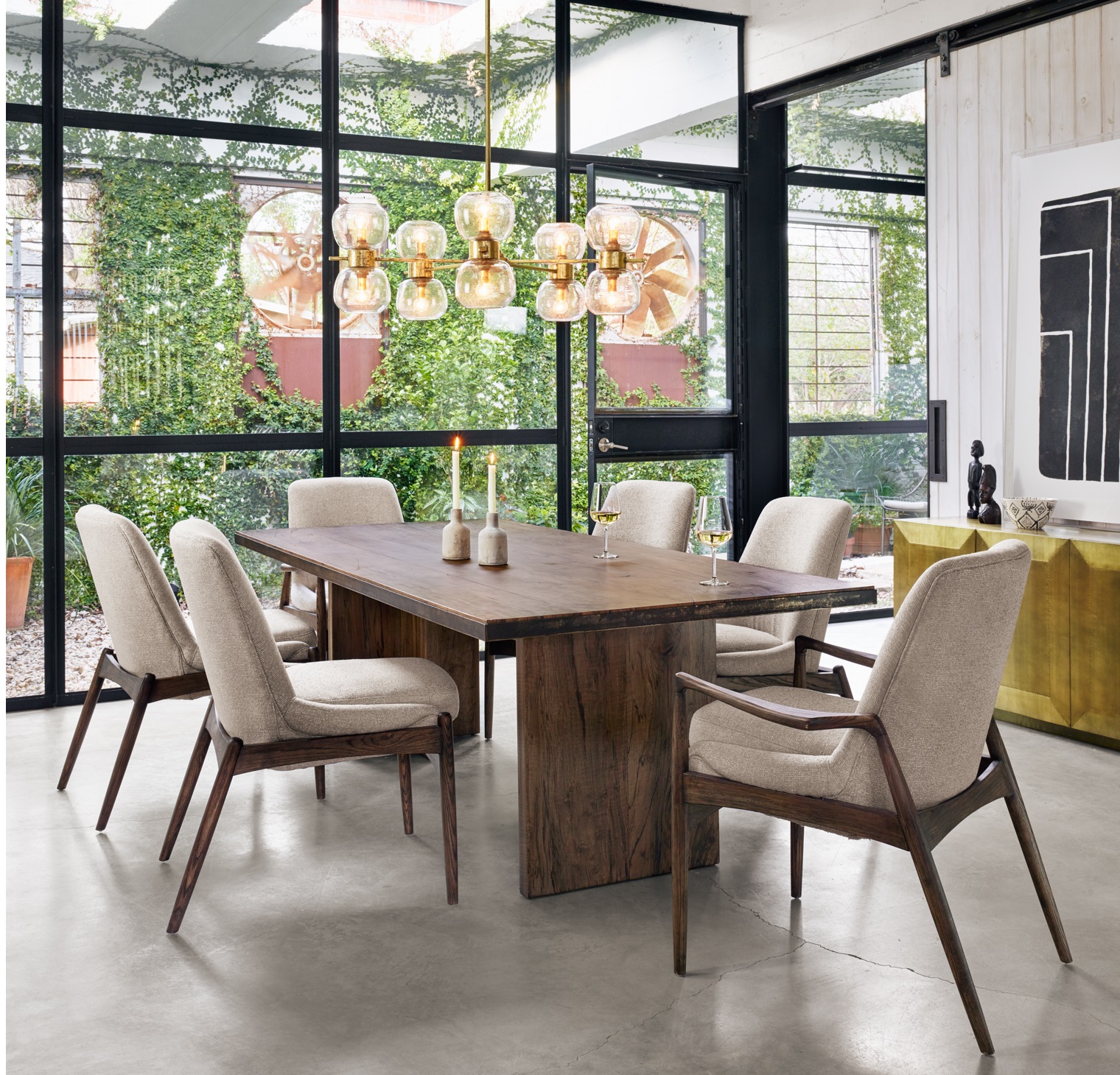 Transitional Dining Room Style